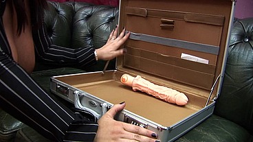 Donna Derriere And Jemstone Fill Each Other's Pussies With Sex Toys!
