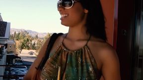 Aliana Love has a tiny black adventure