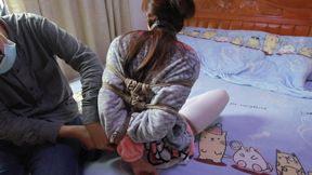 Hui12 - White Silk Chinese Girl Sailing Restraint