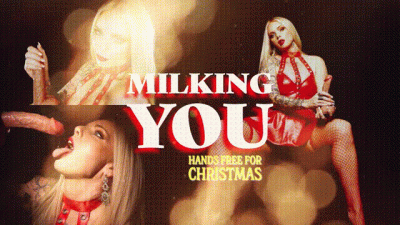 MILKING YOU HANDS FREE FOR CHRISTMAS