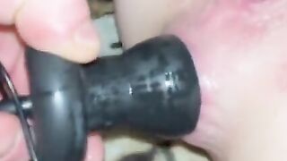 insane anal fucking crazy obedient whore moans and asks STOP