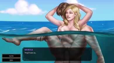Blonde leggy legend joins anal quest ending shocker