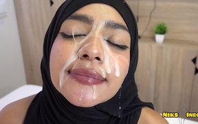 Young Muslim Hijabi Fucked Hard and Cum Dumped