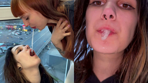 Mistresses Spit In Slave Girl's Mouth, and She Spits In You- Spitting Hierarchy Lezdom