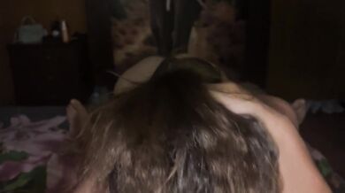 Russian girl willingly sucks after which she is fucked hard and cums on her face