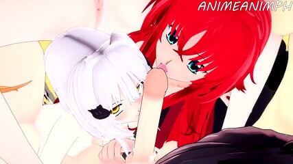 En La Escuela Con El Harem Infiel De Issei Cogiendo Con Intensidad Hasta Llenarlas De Leche Caliente.