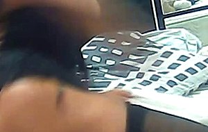 Fucking with busty brunette tranny