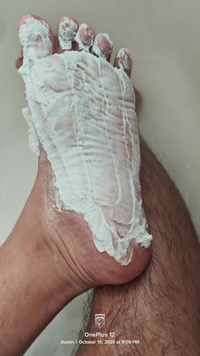 Erotic Bathing Moments: Feet Play and Self-Pleasure in the Tub