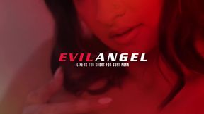 EVILANGEL Kinky SCARLET CHASE Anal Squirt & Milk Enema