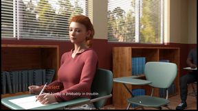 MILF Breeder Futa Ntr Hentai Game Ep.11 Cheating Principal Rimming My Ass After Having Her Husband on the Phone!