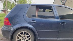 Backseat Tease: Jumping for Your Pleasure