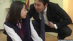 Tomoyo Isumi - Goody-goody Gets Messy Facial After Blowbang