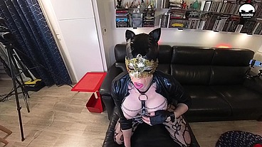 Malika sultana la belle trans arabe française soumise revient pour une video partie 1