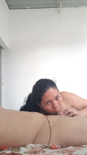 Real bitch deep throat