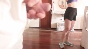 He showed his dick at the pool club and I sucked it.