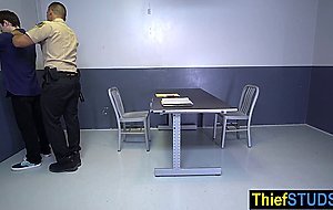 Scared teen perp Dakota Lovell fucked by a big latin cock