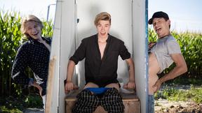 ”Gay farmer studs hitting their freetime - Theo Brady , Edward Terrant , Leo Louis , Jordan Lake”