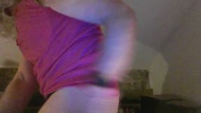 Cross-dressed Sarah wants to turn you on, is desperate to please - what do you like?