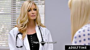 ADULT TIME - Kenzie Reeves Super Soaks nILF Doctor With Pussy Squirt! - ITALIAN SUBTITLES