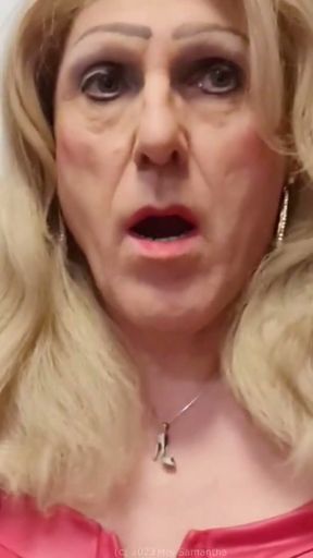 Mrs Samantha riding her Dildo Fuckchair with a Fleshlight mounted, double fuck!   Clip 1