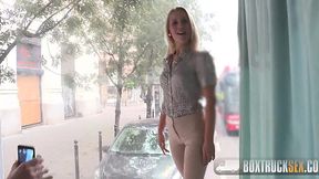 Public Sex Audition with Smoking Hot Cecilia Scott