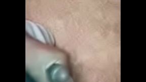 Stroking my brown young cock quickie pt1