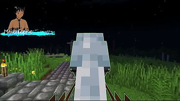 Minecraft - Playing on a server and showing off my builds that may look like something erotic