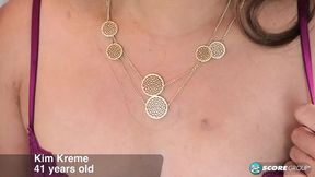 Sink my shaft into Kim Kreme's creamy tightness