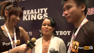 PornhubTV Nikki Delano Interview at 2014 AVN Awards
