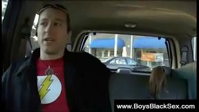Blacks Thugs Breaking Down Hard Sissy White Boys 24