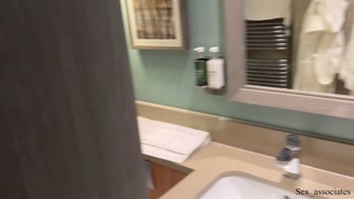 Sharing a bed with a coworker ended up with an unexpected ass fuck
