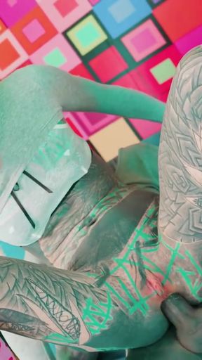 ANAL Loving Alt Pornstar Takes Deep Tattooed Dick - Extreme Gaping Ass   Clip 1