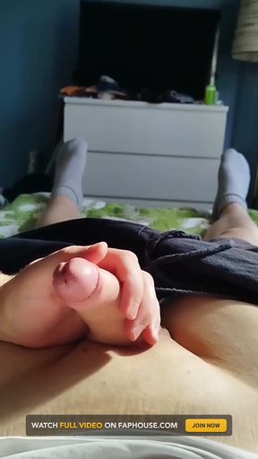 Close up Short Stroking From Hubby