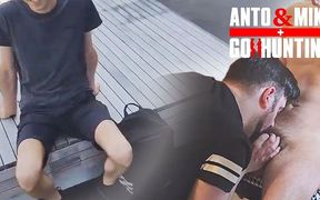 Straight Twink Student Gets Sucked by Me on His Lunchbreak