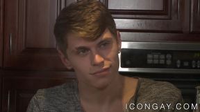 Muscular gay Brendan Patrick anally drills young jock