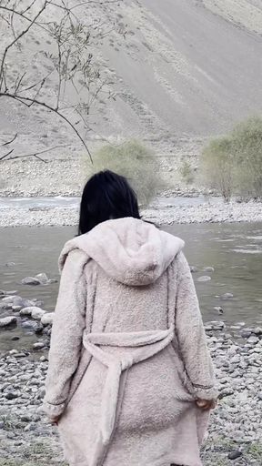 Compilation of public pissing in nature! Showing pads! POV   Clip 1