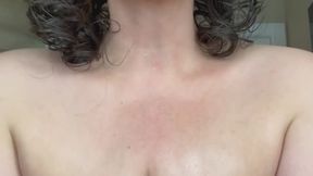 Huge Oiled Up Tits Jerk Off Instructions 2