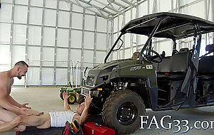 I was fixing my car when someone fucked my deep ass just in my garage