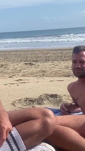 Leo Bulgari sex and cum on the beach with his friends the bleshporn - part 1