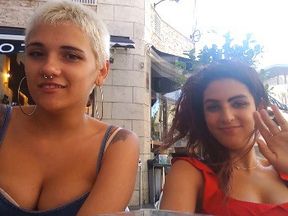 It's Vivi and Claudia, the 'Sevilla Girls'. We go to the Triana Neighbourhood of Seville looking for cocks and lots of slutting tee hee hee