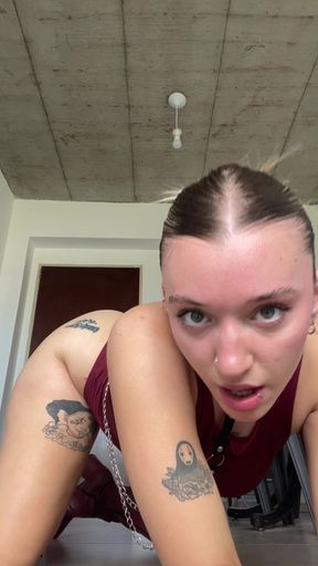 Female Onlyfans Model in Studio