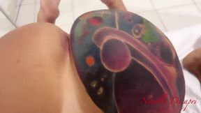 sentei na pica do meu fa ate ele gozar duas vezes seguidas