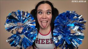 Cheerleader Goon Training: Eye Crossing Jerk Commands