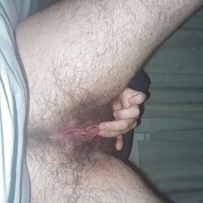 Watch my transgender pussy throb