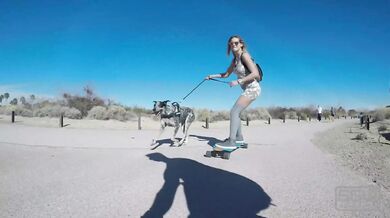 Fucking and Sucking in the sand dunes at the park