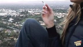 Blonde with Big Butt&#x1F351; Gulps Giant Dick&#x1F346; and Swallowsaload.