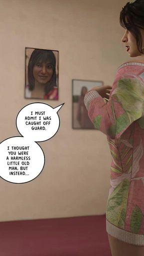 Jaw-dropping moment from &quot;The Masseur - Chapter 8 - Salma told the old masseur to fuck her like Farah&quot;