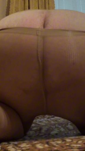 Fat gay man fat ass in stockings + anus