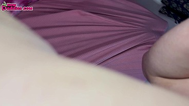 Thank you White Daddy 2 ~ Ebony Teen cleans her room POV