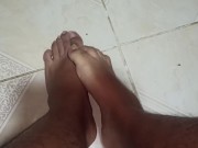 mis pies calientes